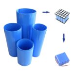 55mm PVC Heat Shrink Sleeve Blue for Lithium Cell Pack (1 Meter) - Image 2