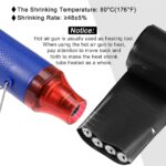 55mm PVC Heat Shrink Sleeve Blue for Lithium Cell Pack (1 Meter) - Image 3