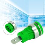 Green Female Banana Socket  4 mm  - 1000V, 24A - Image 4