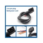 E Bike Charging Connector Anti-sparking 50A FB2107 2+6 Pin Energy Storage Power Connector - Image 2