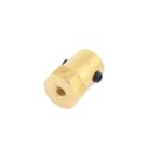 Short Coupling for Robot Smart Car Wheel – 4 mm Length: 18mm