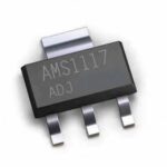 AMS1117-ADJ 1A 5V,  Voltage Regulator IC (Pack of 5 ICs)