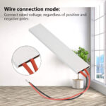 PTC Aluminum Heater 70℃ 24V Heating Element Constant Temperature Insulation Egg Incubator Heater 150*28.5*5mm - Image 5