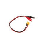 SafeConnect XT-60 Male Connector to Alligator/Crocodile Connector Battery Adapter Cable