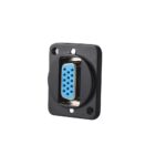 VGA 15pin Female D-type socket Zinc alloy VGA connector types d type connector