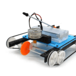 DIY Blue Interesting Tank Toy Assembly Kit - Image 3