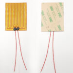 Flexible Polyimide Film 70mm X 60mm 5.7 Ohms Heating Element