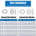 Internal Star Washer M12 SS - 100 Pcs - Image 7