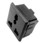 Three Plug Power Keystone Jack