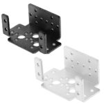 Multipurpose Bracket For Robotic Arm Servo Motor Silver/Black 