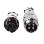 GX-16 4Pin MRS Round Shell Type Connector Male - Image 2