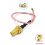 IPEX 1 to RP-SMA male Connector RG178 – 15cm long - Image 4