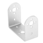 Aluminum Short U Shape Servo Bracket Black/Silver