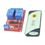 DC 5V 2 Channel IR Infrared Remote Control Switch High-current Relay Module Board LED Status Indicator - Image 6