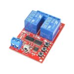 DC 5V 2 Channel IR Infrared Remote Control Switch High-current Relay Module Board LED Status Indicator - Image 7
