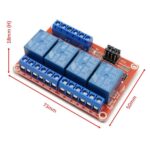 4 Channels 12V Relay Module High and Low Triggering - Image 5