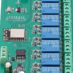 5V/7-28V ESP8266 WIFI 8 Channel Relay Module ESP-12E Development Board - Image 5