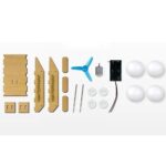 Amphibious Vehicle Assembly Set Model Children Scientific Experiment Equipment Set Diy Kit Of MDF - Image 3