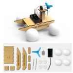 Amphibious Vehicle Assembly Set Model Children Scientific Experiment Equipment Set Diy Kit Of MDF - Image 2