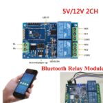 DC 12V Bluetooth 2 Channels Relay Module Remote Control Mobile Phone Switch Wireless Relay Module - Image 2