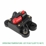 DC12V-24V 250A Circuit Breaker for Car Marine Boat Bike Stereo Audio - Image 3