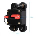 DC12V-24V 50A Circuit Breaker for Car Marine Boat Bike Stereo Audio - Image 2