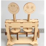 Dancing Villain Assembly Model DIY Kit Of MDF