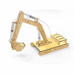 DIY Hydraulic Excavator SY-63 Wooden Assembly Model Kit Of MDF - Image 5