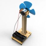 Electric Energy Conversion Wind Energy Assembly Model DIY Kit Of MDF - Image 3
