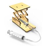 Hydraulic Lifting Table Assembly Model DIY Kit Of MDF