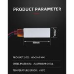 PTC Heaters Plate 220V 230 Degrees 60*21*5.2mm - Image 6