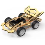 RC Car Assembly Model DIY Kit Of MDF