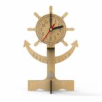 Single Pendulum Clock Assembly Set for Children's Scientific Experimental Equipment Set Diy Kit Of MDF