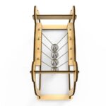 Swing Billiards Lever Gravity Time Swing Arm Assembly Model DIY Kit Of MDF - Image 2