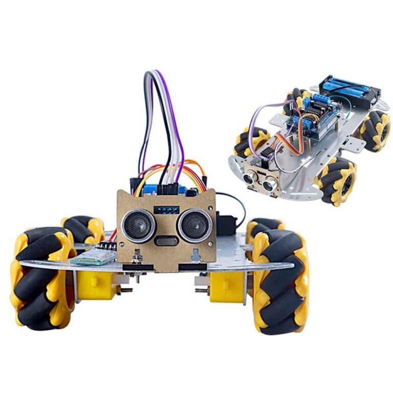 Ultrasonic Sensor Using Smart Robot Car Kit with Programming Code For ...