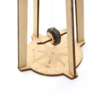 Wooden compass DIY Assembly Model Children's Scientific Experiment Equipment Set Diy Kit Of MDF - Image 5