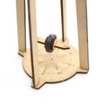 Wooden compass DIY Assembly Model Children's Scientific Experiment Equipment Set Diy Kit Of MDF - Image 6