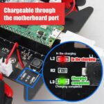 4WD Pico Based Mini Smart Obstacle Avoidance RBG Robot Kit Car with Programming Code - ZYC0087 - Image 2