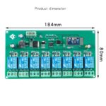5V/7-28V Power Supply 8-wayBluetooth Relay Module IoT Smart Home Mobile Phone APP Remote Control Switch - Image 3