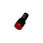 16mm 220V AC Red Colour Panel LED Light Indicator