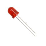 8mm LED Red (5pcs)