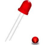 8mm LED Red (5pcs) - Image 2