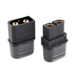 Amass XT60H Male-Female Connector Black Pair with Housing - 1Pair - Image 7