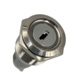 22mm 220V 8Pin Red Light Key Switch - Image 2