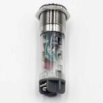 19mm 12V Red LED Metal Buzzer With Light - Image 2