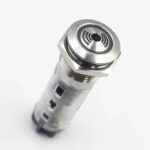 19mm 12V Red LED Metal Buzzer With Light