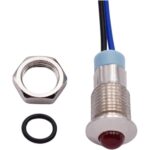 8mm 3V-6V Red Spherical Metal Indicator Light - Image 4
