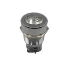 16mm 24V LED Red Metal Buzzer With Light