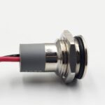 14mm 3-6v White Light Flat head metal indicator lamp - Image 4