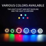 Flat Head 16mm 12-24v  Ring type Non-Latching Green 5-Pins Black Oxide Metal Switch - Image 4